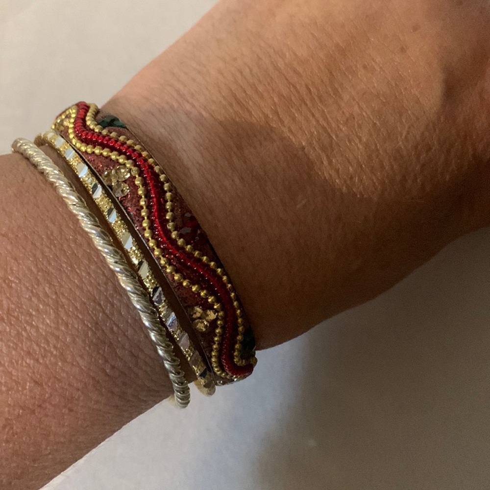 Three bracelets